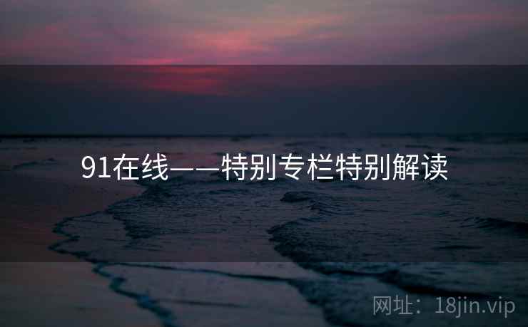 91在线——特别专栏特别解读