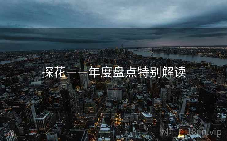 探花——年度盘点特别解读