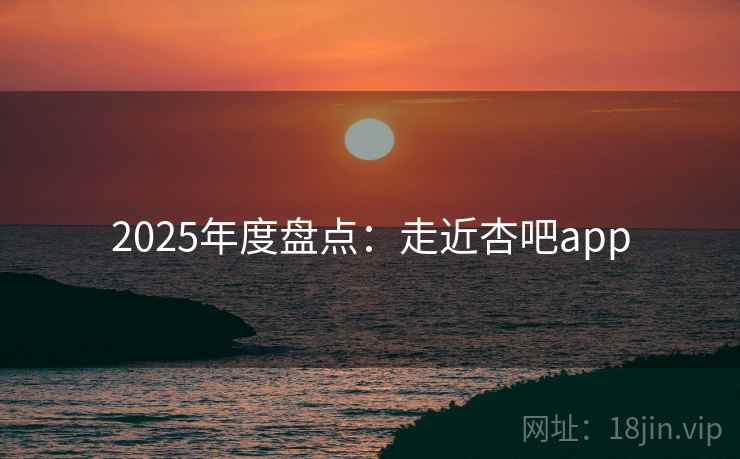 2025年度盘点：走近杏吧app