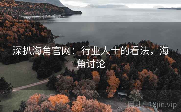 深扒海角官网:行业人士的看法,海角讨论 深扒海角官网:行业人士的看法,海角讨论