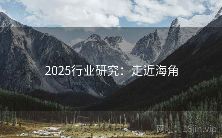 2025行业研究：走近海角